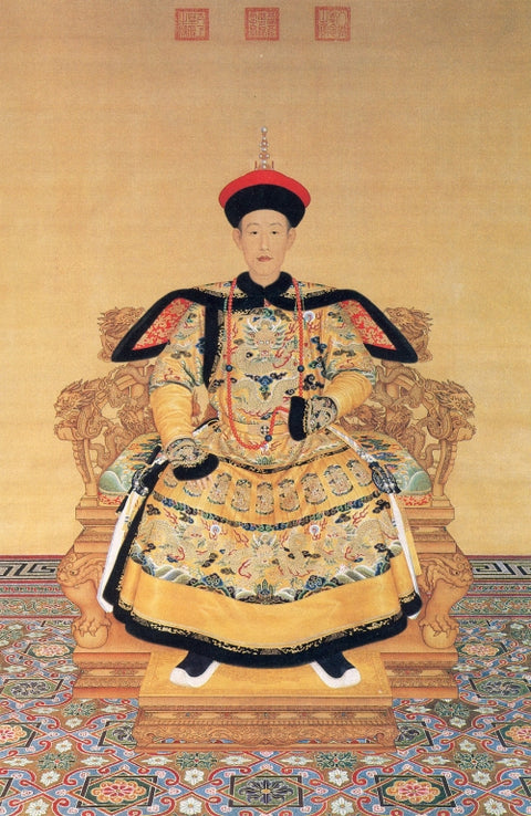 Official Court Portrait of Emperor Qianlong