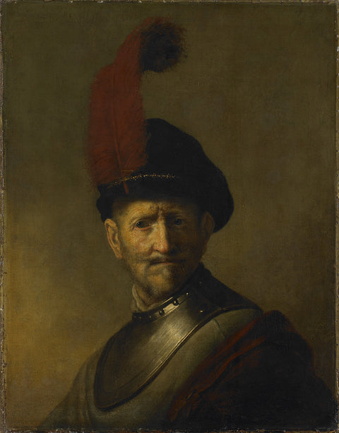 Un anciano disfrazado militar (anteriormente llamado Retrato del Padre de Rembrandt)