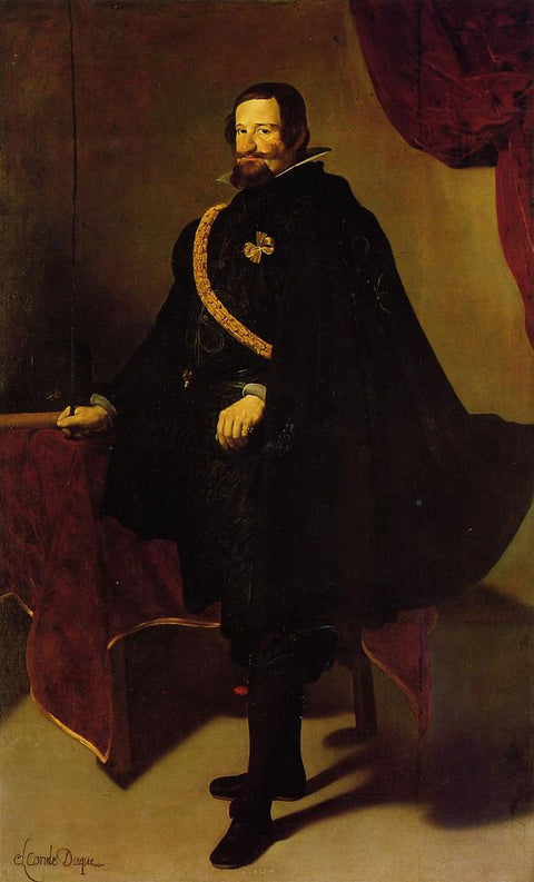 Don Gaspde Guzman, Conde de Oliveres y duque de San Lucla mayor