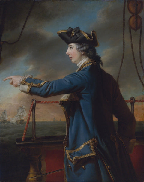 Edward Knowles, capitán del HMS Peregrine