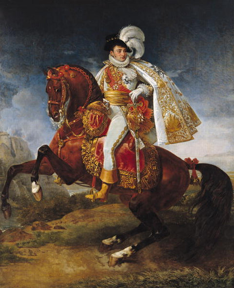 Retrato ecuestre de Jérôme Bonaparte