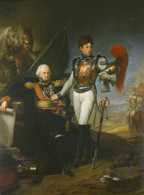 El general Baston de Lariboisière y su hijo Ferdinand