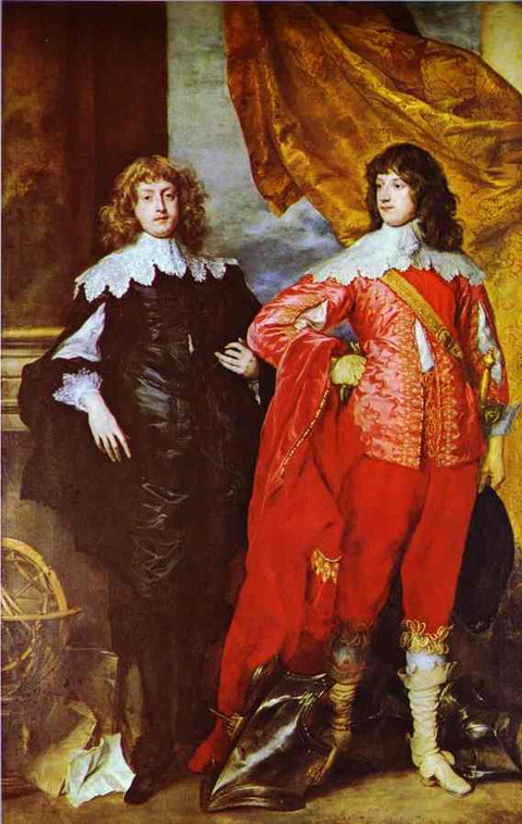 George Digby, 2o conde de Bristol y William Russell, 1o duque de Bedford