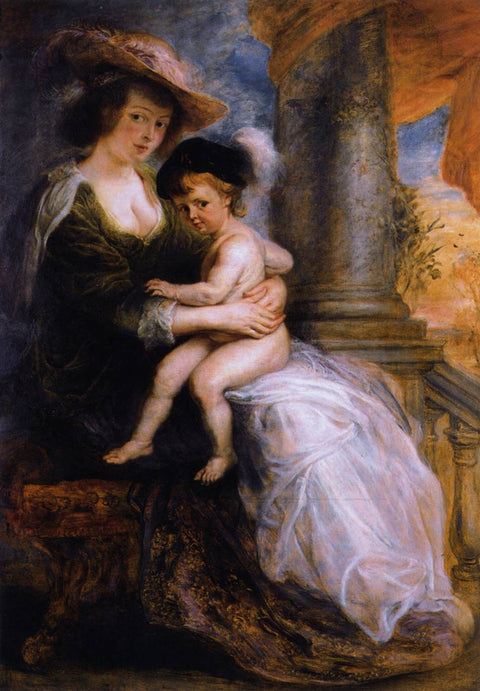 Helena Fourment con su hijo Francis