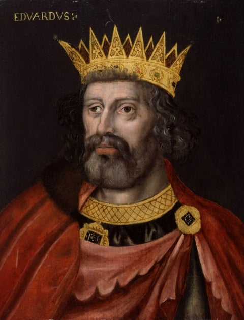 El rey Eduardo I "Longshanks" de Inglaterra