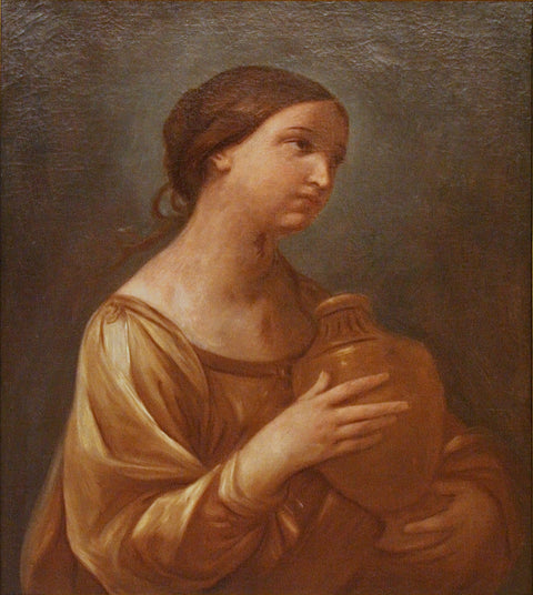 Magdalena con el tarro de la pomada