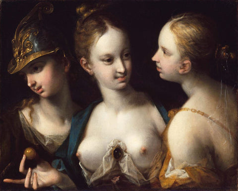 Pallas Athena, Venus y Juno
