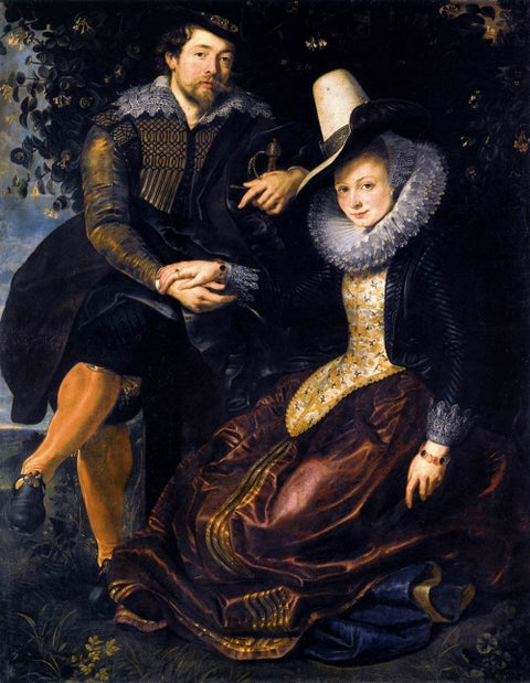 Paul Rubens y su primera esposa