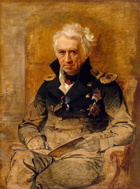 Retrato del Almirante Alexander Shishkov
