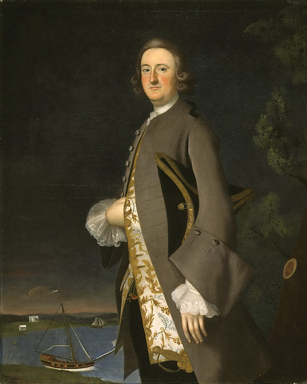 Retrato del capitán John Pigott