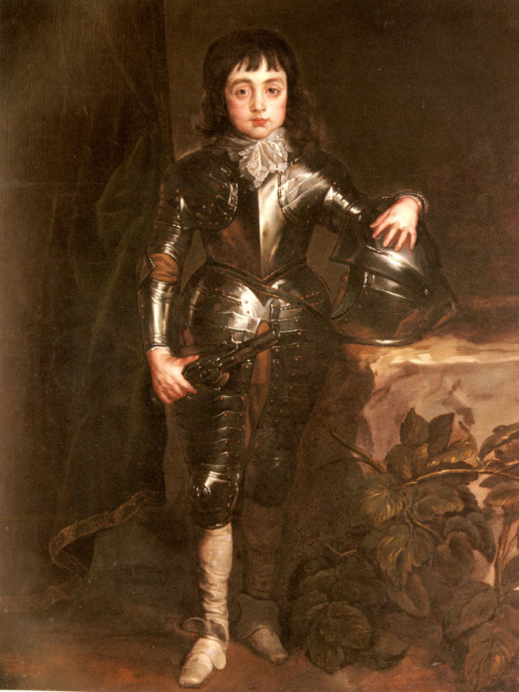 Retrato de Carlos II cuando el príncipe de Gales