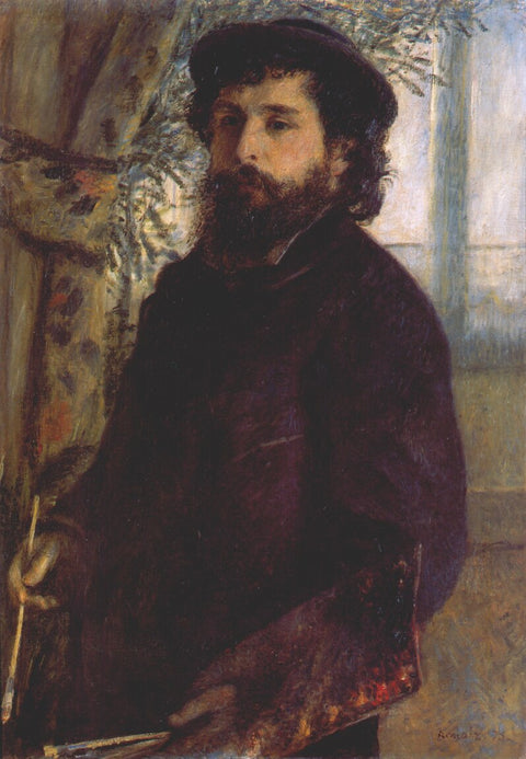 Retrato de Claude Monet