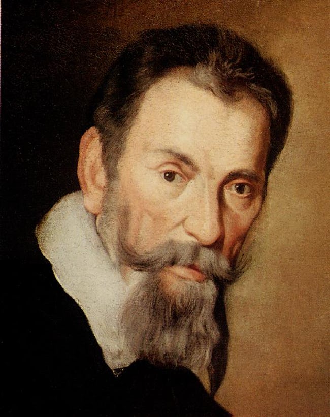 Retrato de Claudio Monteverdi I