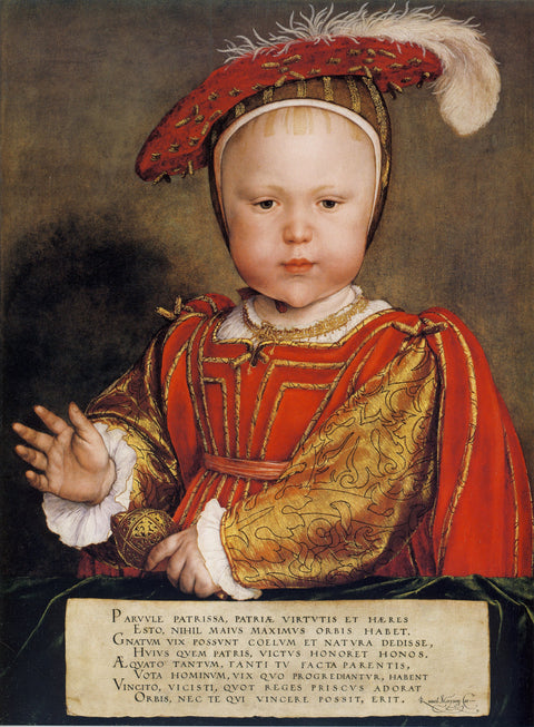 Retrato de Eduardo VI de niño