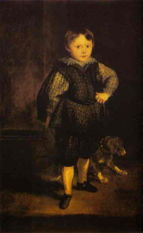 Retrato de Filippo Cattaneo, Hijo de Marchesa Elena Grimaldi