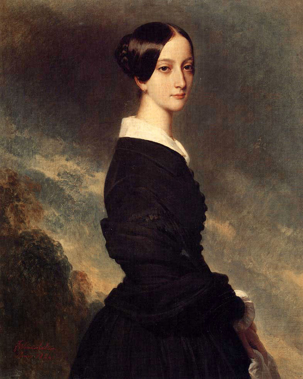 Retrato de Francisca Caroline de Braganca