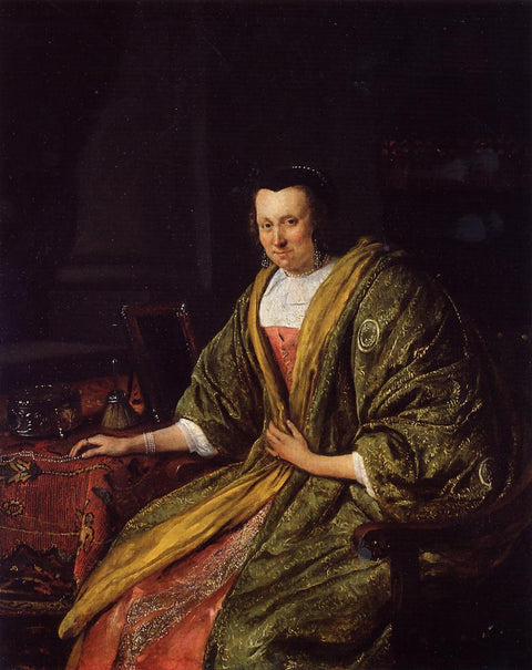 Retrato de Geertruy Gael, Segunda Esposa de Gerrit Gerritsz Schouten