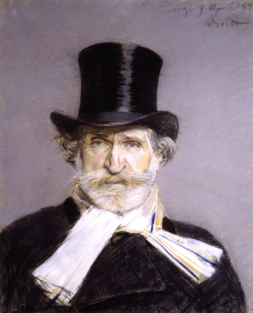 Retrato de Guiseppe Verdi