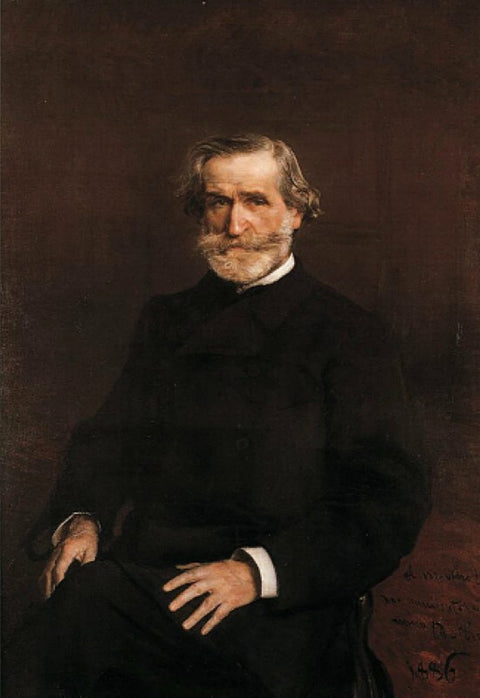 Retrato de Guiseppe Verdi I