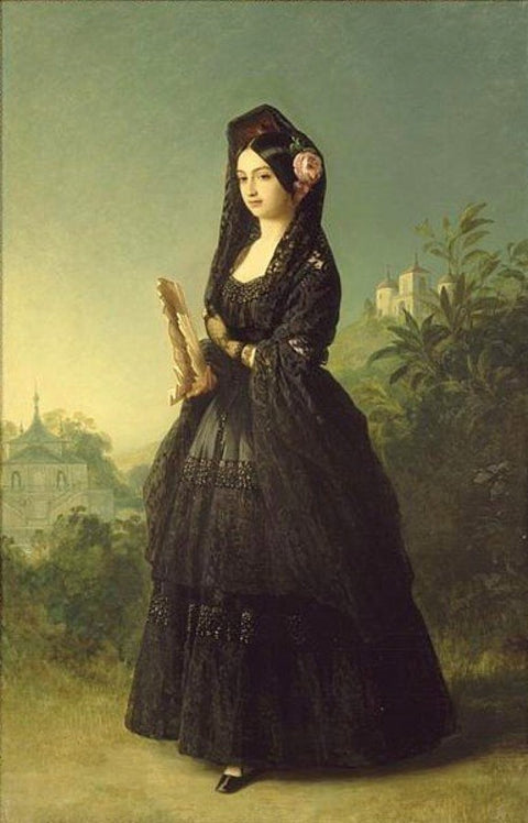Retrato de la Infanta Luisa Fernanda de España, Duquesa de Montpesier