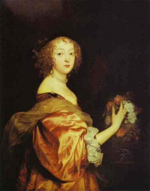 Retrato de Lady d Aubigny