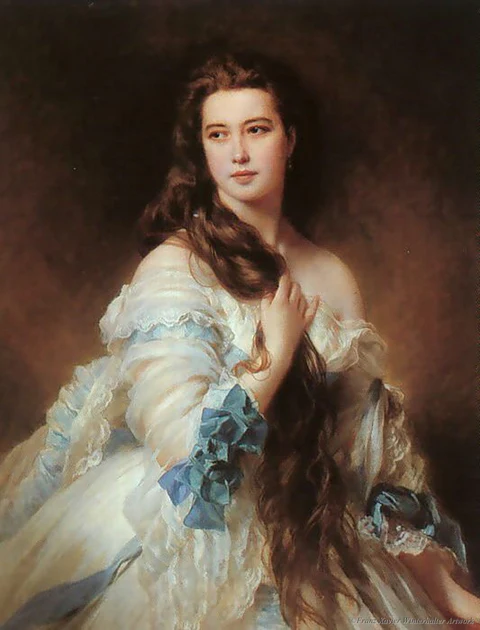 Retrato de Madame Rimski-Kórsakov, Varvara Dmitrievna Mergassov