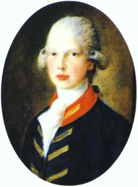 Retrato del príncipe Eduardo, más tarde duque de Kent