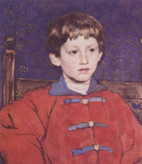 Retrato de Vladimir Vasnetsov, el hijo del artista
