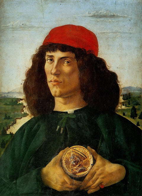 Retrato de un hombre con la medalla de Cosimo