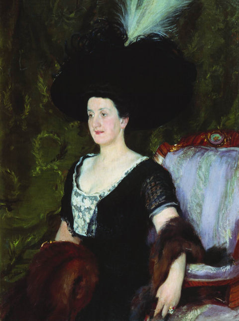 Retrato de una mujer (A.V. Rzhevuskaya)