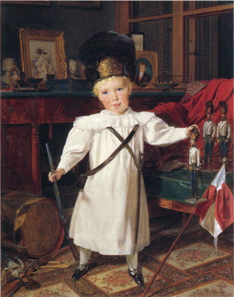 Retrato del futuro emperador Franz Josef I de Austria