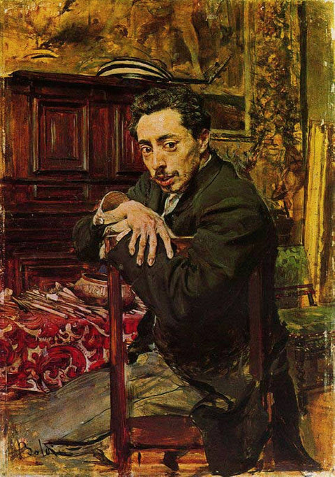 Retrato del pintor Joaquín Araujo Ruano