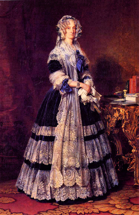 Retrato de la reina María Amelia de Francia
