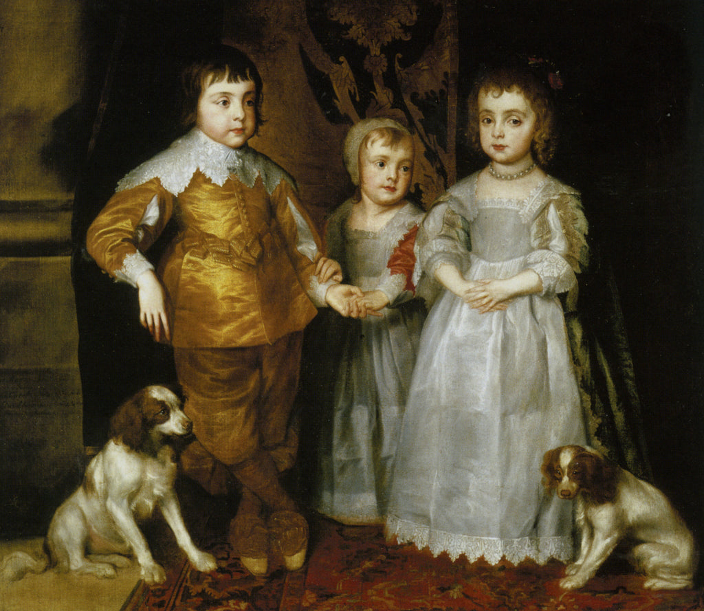 Retrato de los tres hijos mayores de Carlos I