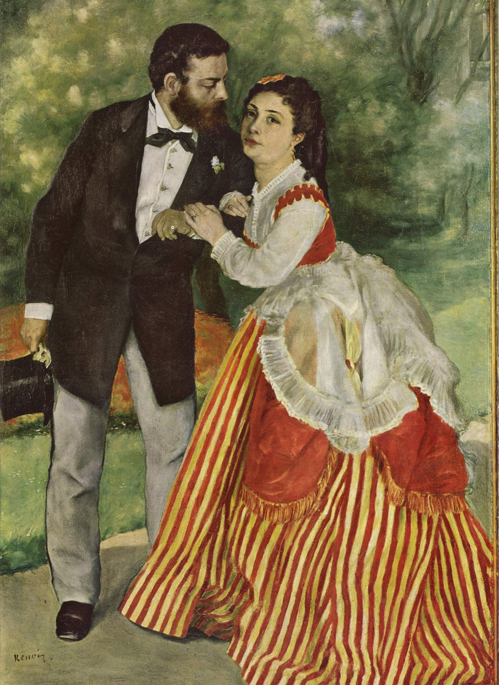 Retrato de la pareja Sisley