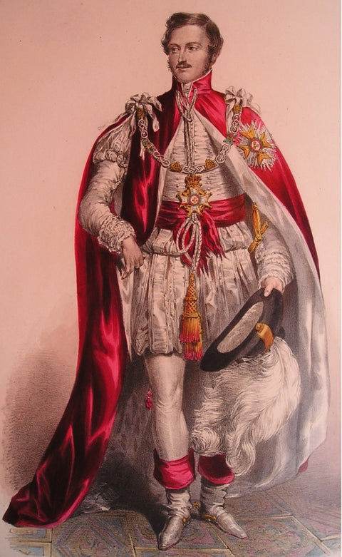 El príncipe Alberto de Sajonia-Coburgo y Gotha