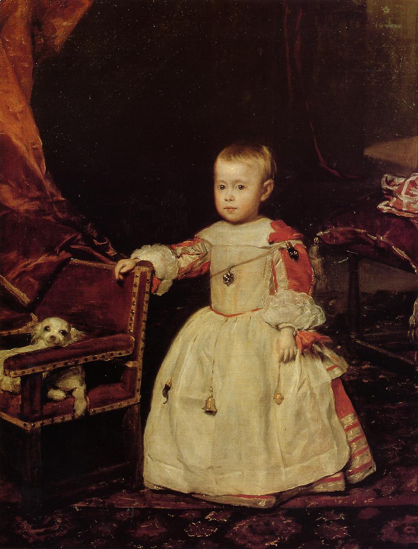El Príncipe Felipe Prosper, hijo de Felipe IV