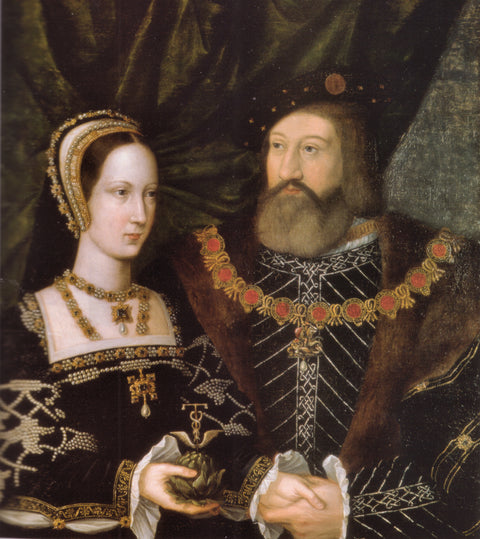 La princesa María Tudor y Charles Brandon, duque de Suffolk