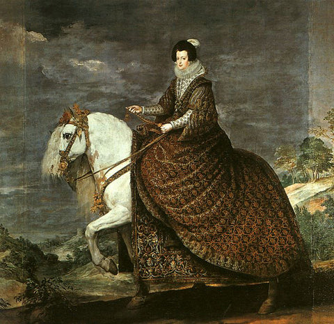 Reina Isabel de Borbón Ecuestre