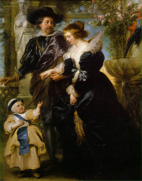 Rubens Rubens su esposa Helena Fourment y su hijo Peter Paul