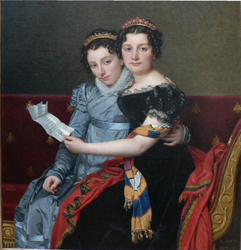 Las hermanas Zenaide y Charlotte-Bonaparte