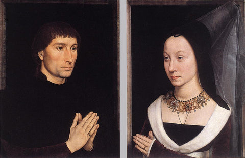 Tommaso Portinari y su esposa