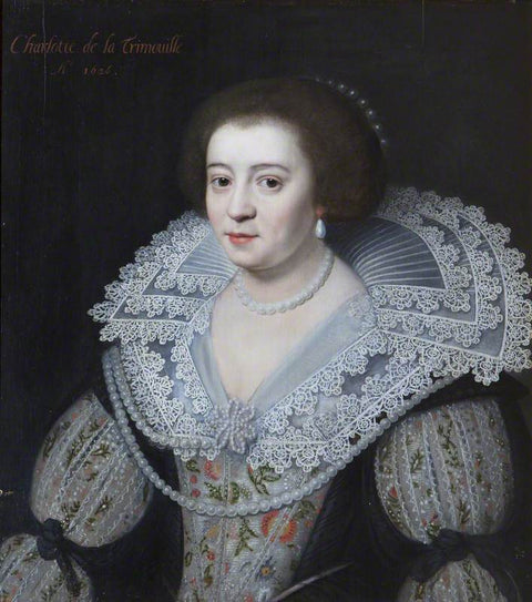 Charlotte de la Trémoïlle, Lady Strange, plus tard comtesse de Derby