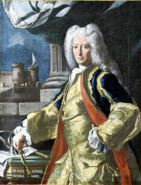 Le comte Alois Thomas Raimund Harrach, vice-roi de Naples