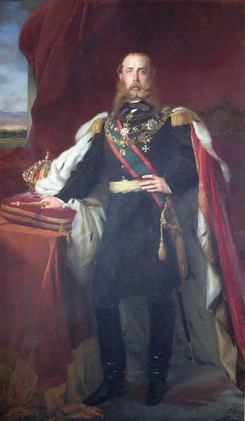 L'empereur Don Maximiliano Ier du Mexique