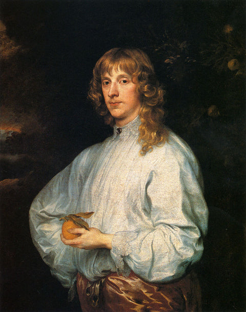 James Stuart, duc de Richmond et Lennox avec ses attributs