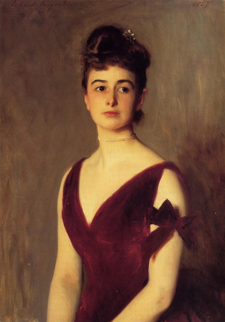 Mme Charles E. inches (Louise pomon)