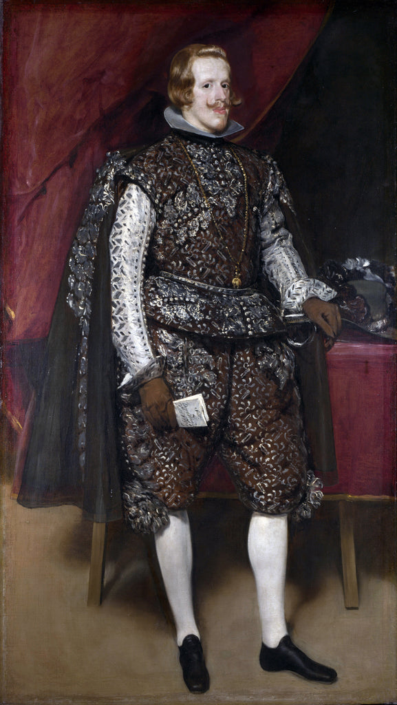 Philippe IV d’Espagne en brun et argent