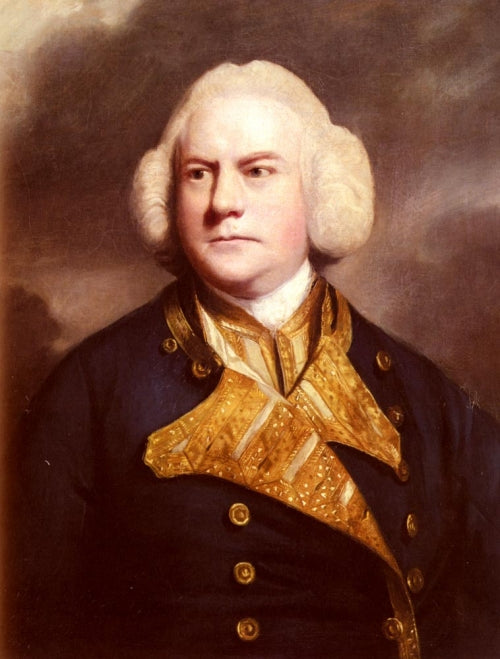 Portrait de l’amiral Thomas cotes