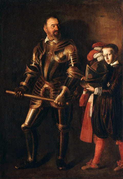Portrait de Alof de Wignacourt et sa page